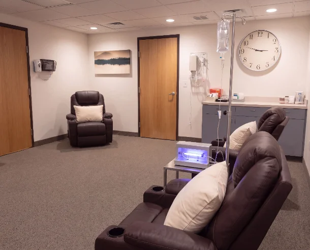 Photo: UVB ozone treatment setup